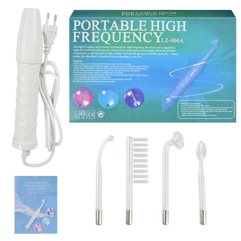 High Frequency Facial Machine for Skin Tightening &amp; Anti-Aging