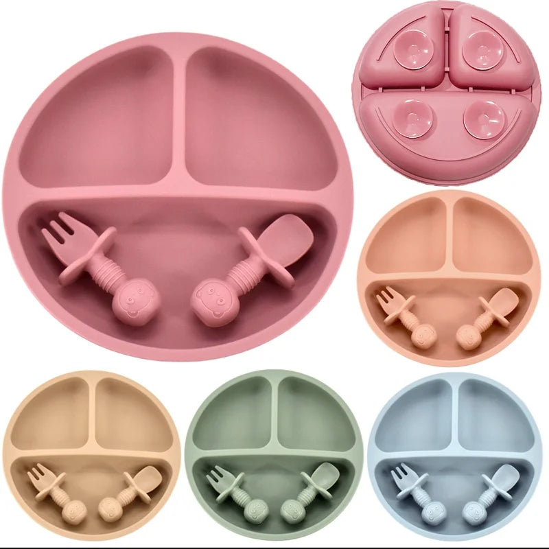 Baby Silicone Tableware Set