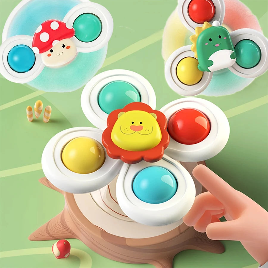 Baby Suction Cup Rotating Toy