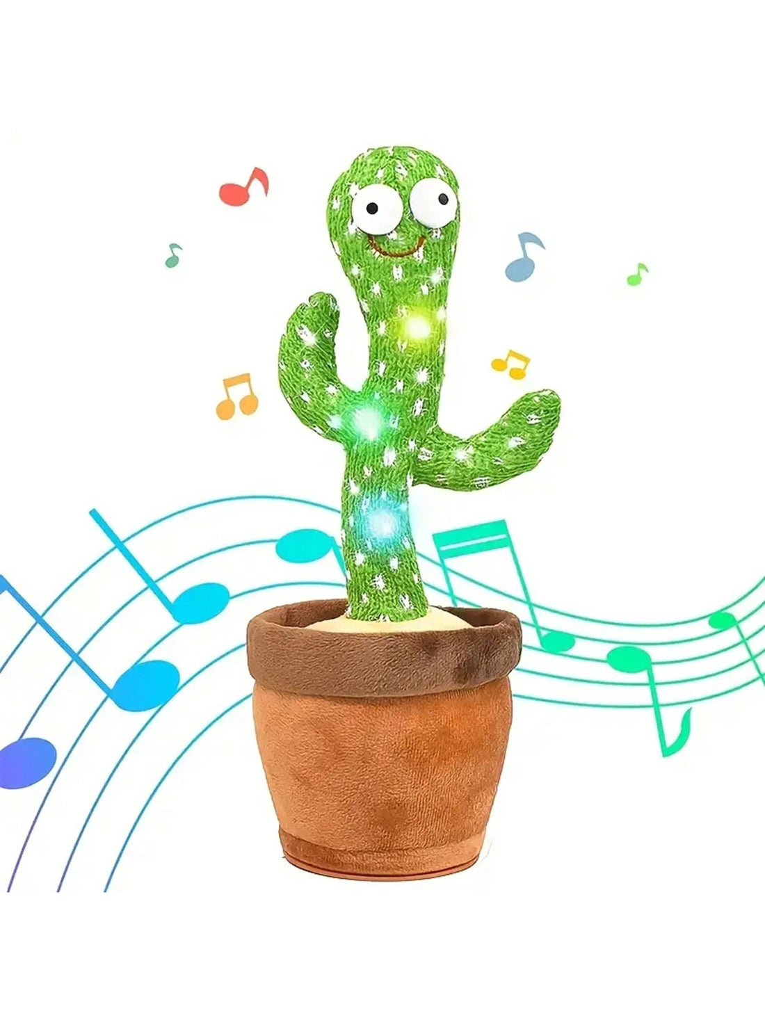 Baby Dancing Talking Cactus Toy  Singing Mimicking Recording Toy