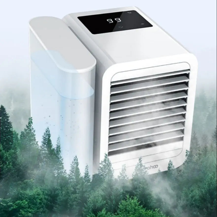 Mini Portable Air Conditioner – USB Powered Air Cooling Fan with Water Tank