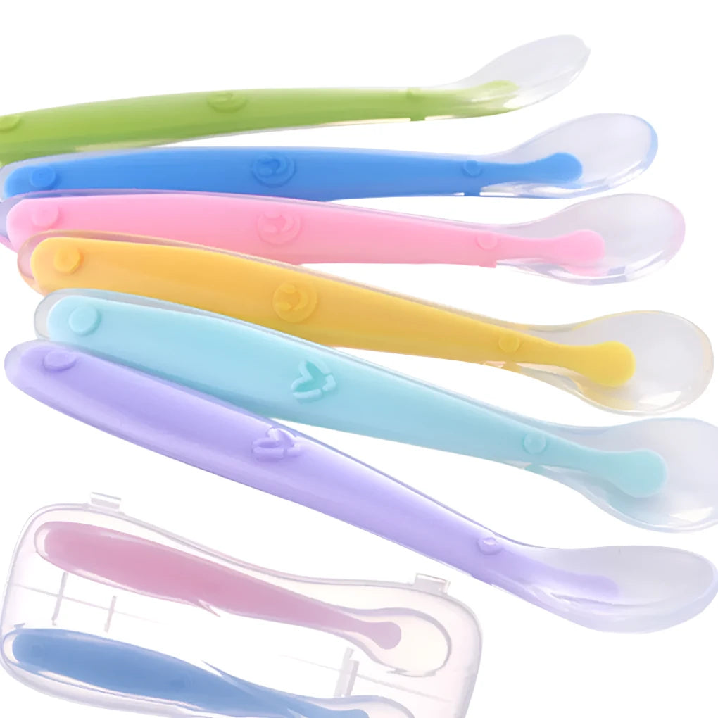 Baby Eating Training Spoon Children Baby Eating Training Spoon