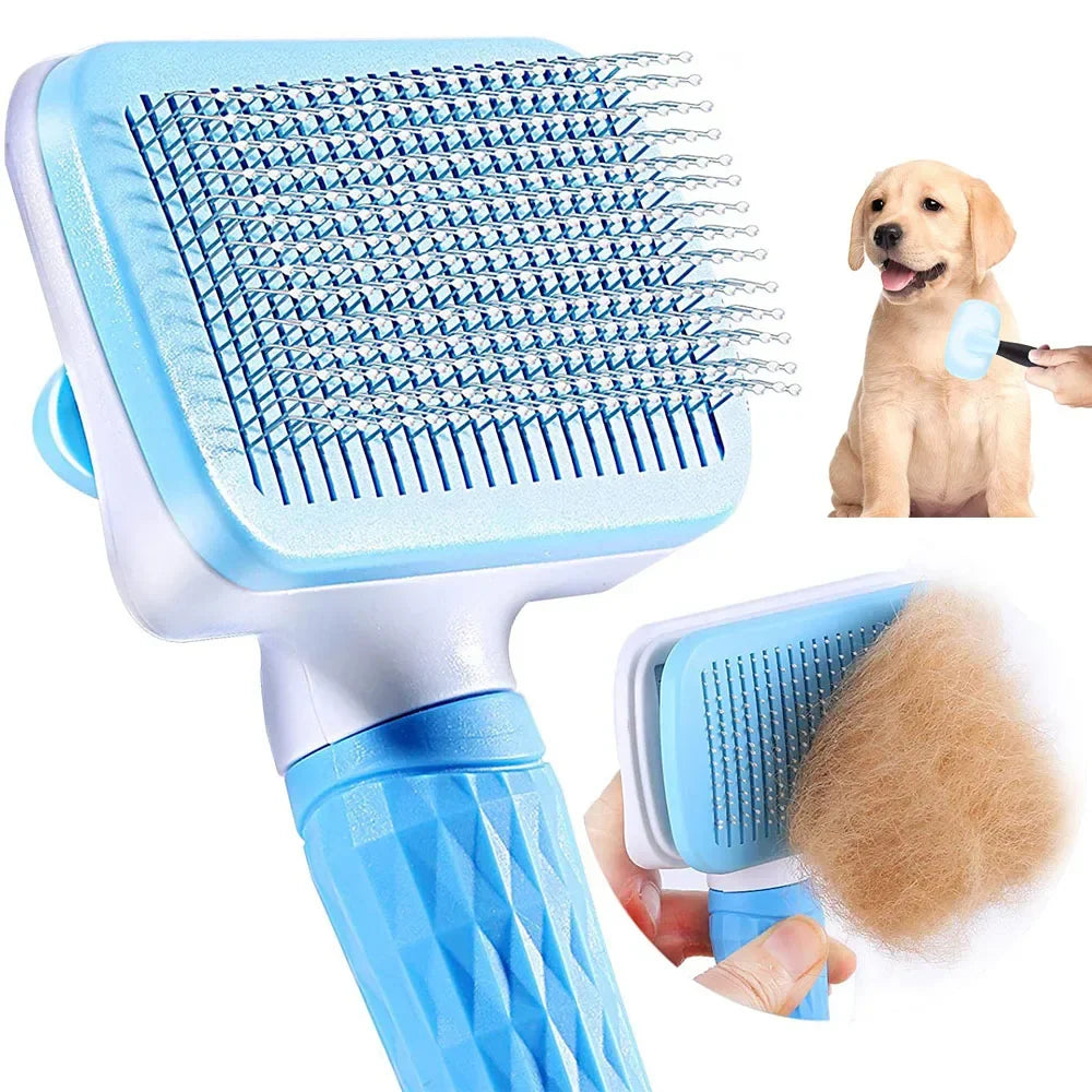 Pet Hair Remover Grooming Brush