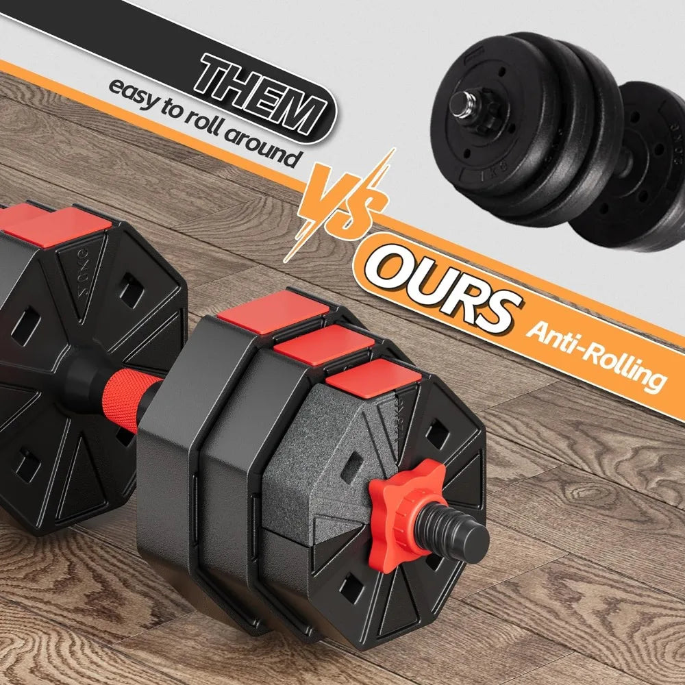 Vinyl Dumbbell Set - Strength Training At Home