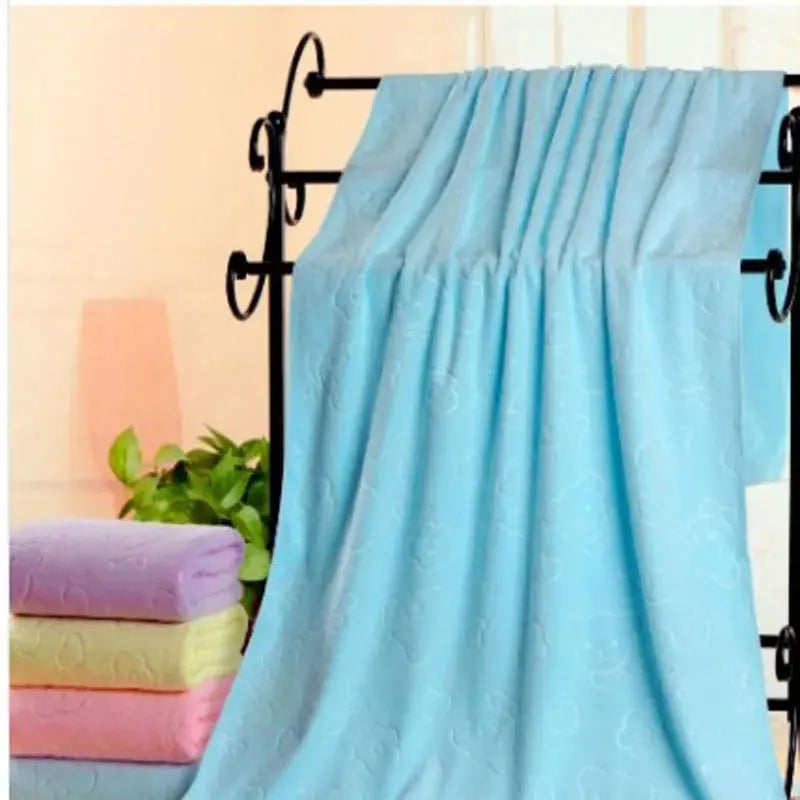 Cute Bear Lightweight Shower Towel