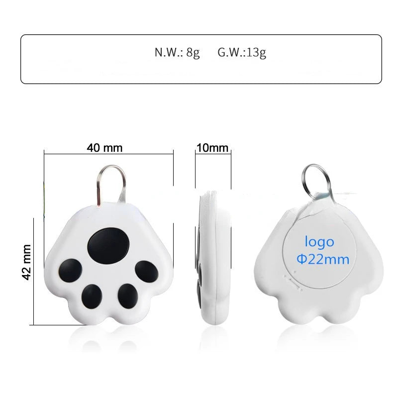 Portable Mini Pet Tracking Device – Smart Bluetooth Anti-Lost Locator for Dogs and Cats