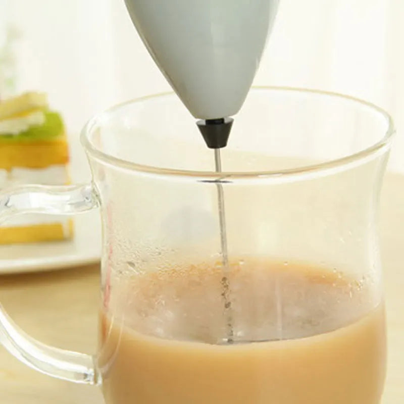 Mini Electric Milk &amp; Coffee Whisk – Elevate Your Home with Barista-Quality Foam