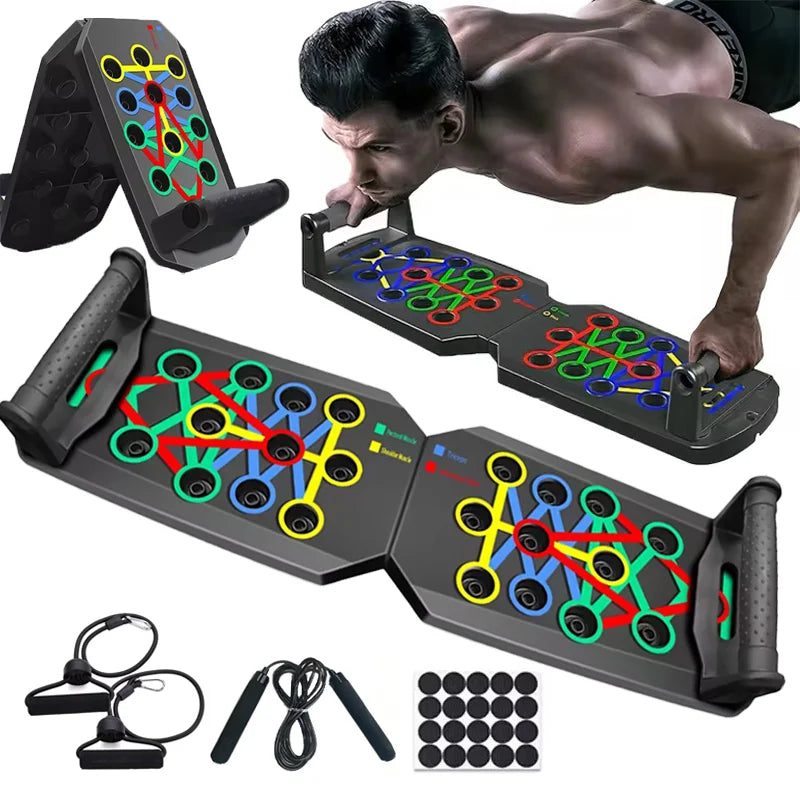 Foldable Push-up Board Set – Elevate Strength and Confidence in Every Workout