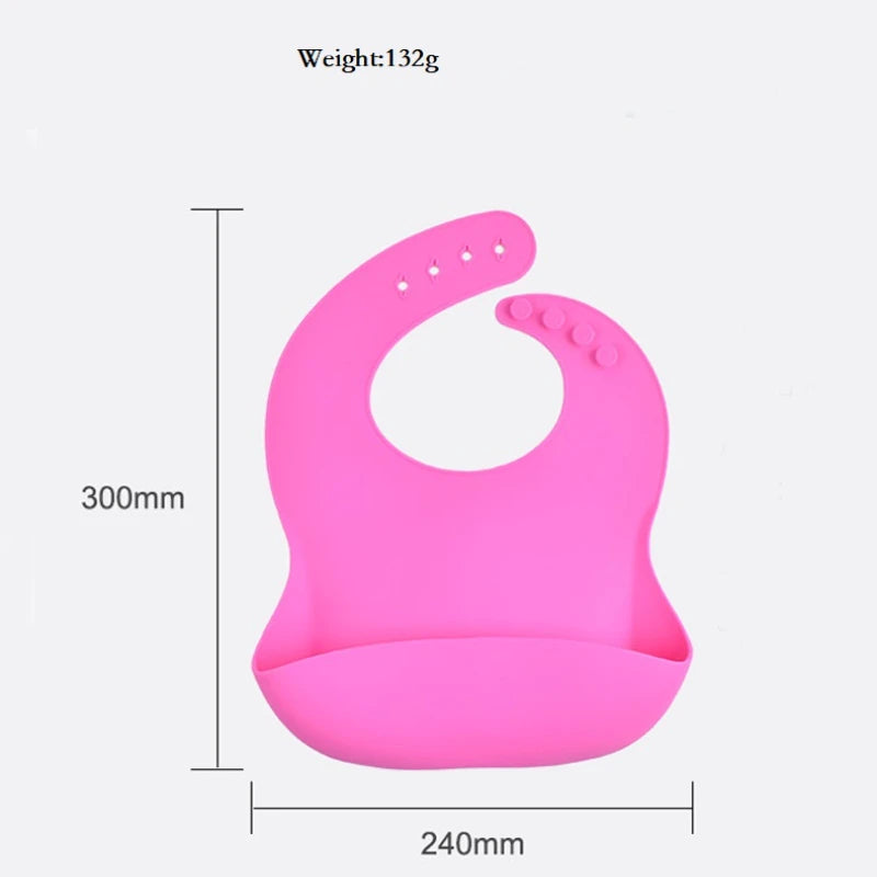 Baby Feeding Silicone Bibs  Baby Feeding Tableware Waterproof