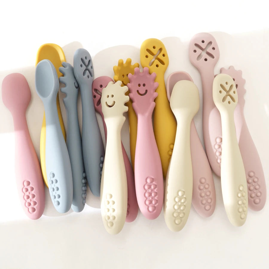 Cute Baby Learning Spoon