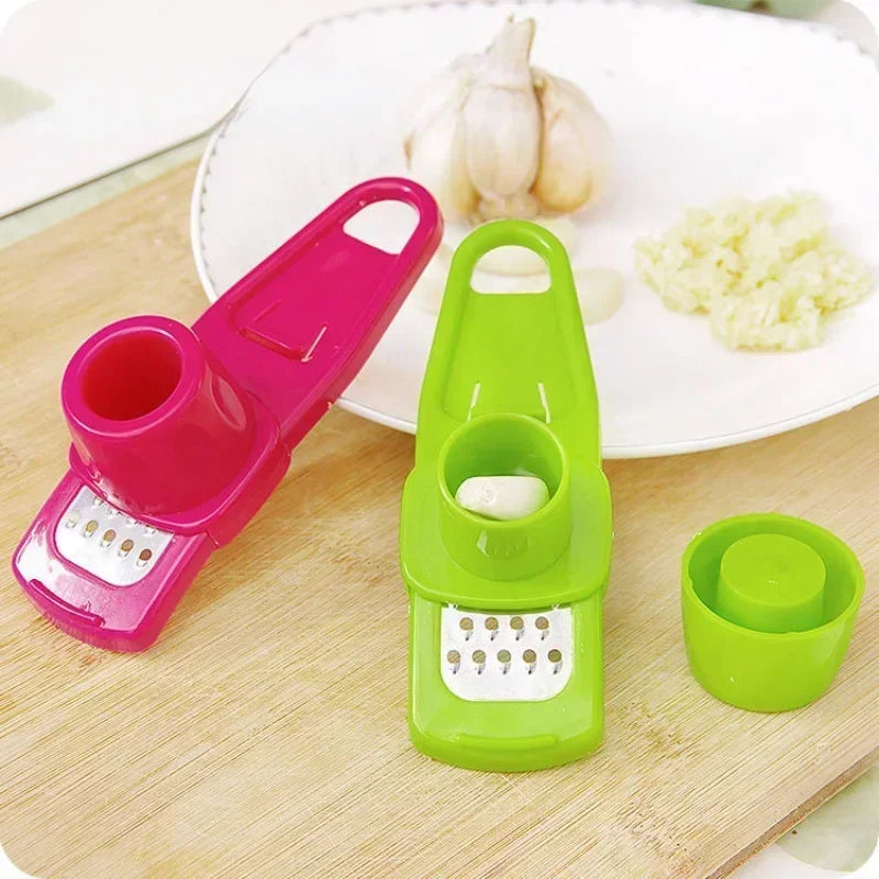 Multi-Functional Garlic Crusher – Effortless Garlic &amp; Ginger Grinding