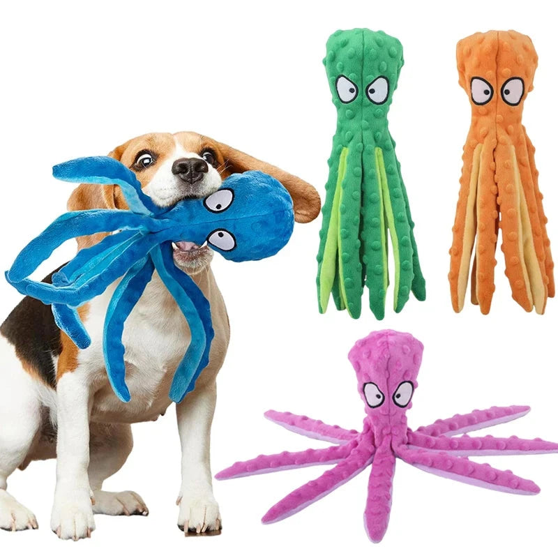 Dog Bite Resistant Octopus Toy