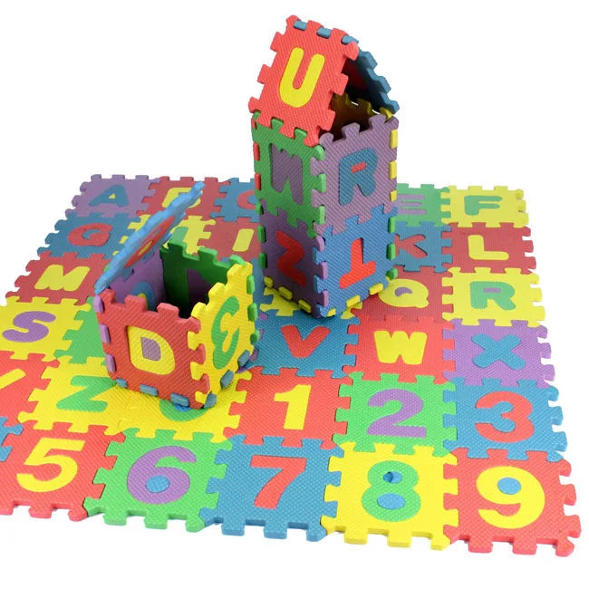 Children EVA Foam Number Mat