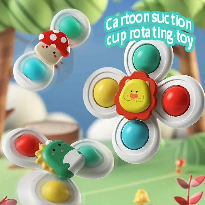 Baby Suction Cup Rotating Toy