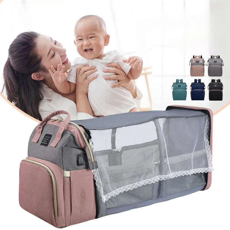 Versatile Baby Organizer Maternity Bag - Spacious Backpack with Multiple Compartments