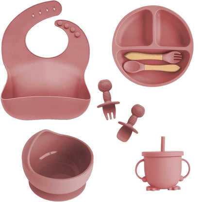 Baby Silicone Dishes Set – Safe, Durable, and Easy-to-Clean Feeding Essentials