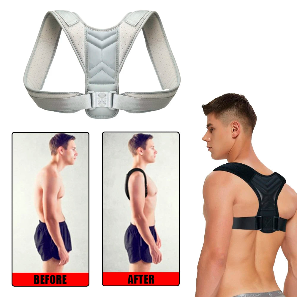 Adjustable Back Posture Corrector Brace – Relieve Pain, Improve Posture, and Boost Confidence for Men &amp; Women