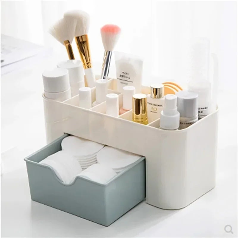 Elegant Makeup Organizer Storage Box – Compact &amp; Stylish Cosmetic Display Case