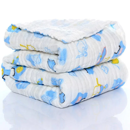 Baby Swaddle Wrap - Soft Organic Cotton Muslin Swaddle Wrap Organic Baby Blankets - Lightweight, Breathable, Large 105cm x 105cm